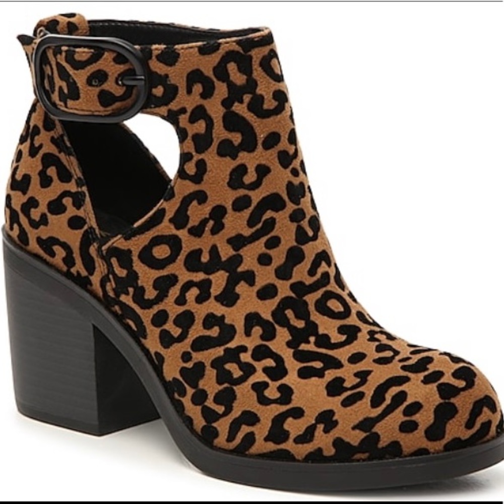 Leopard Booties